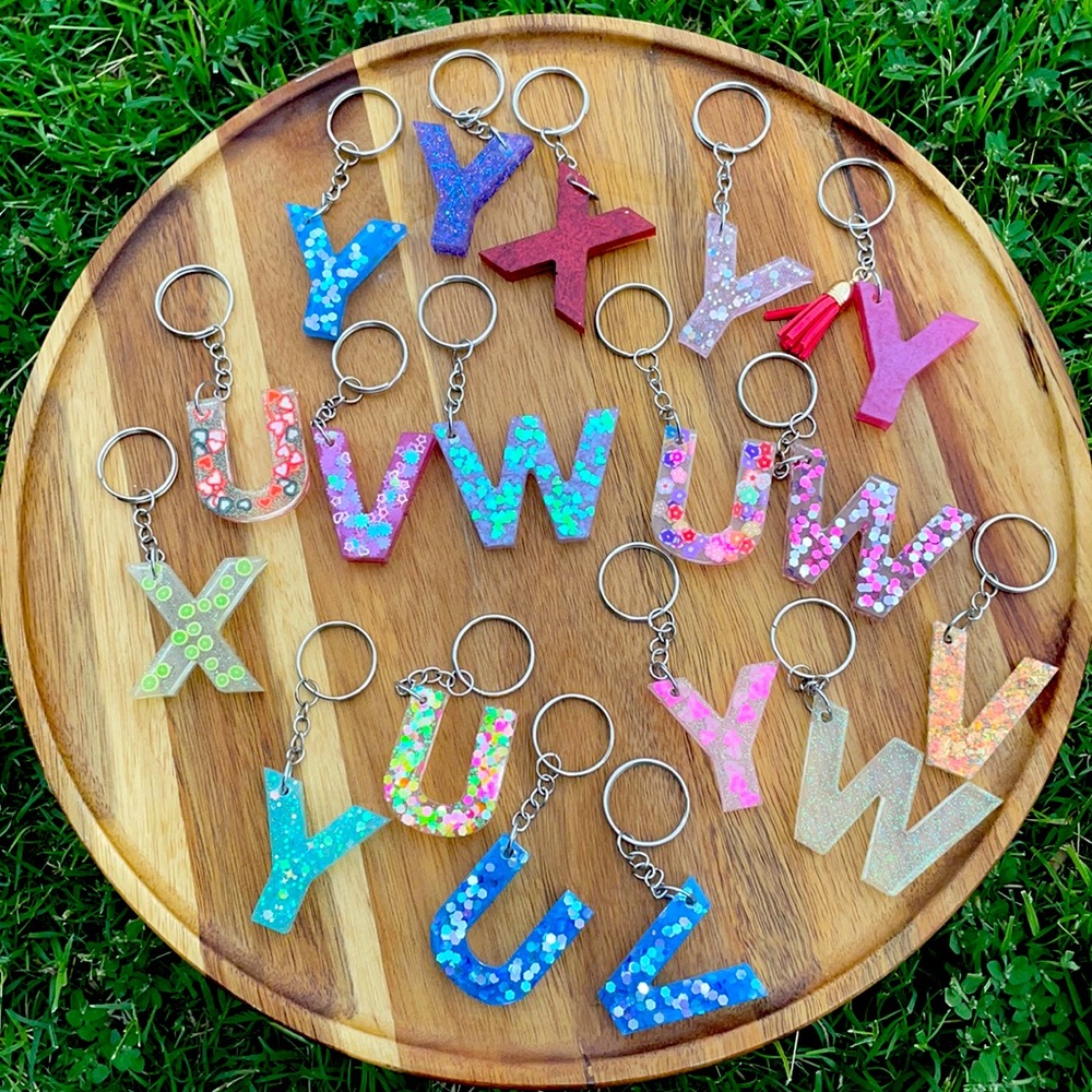 Keychains Letters and More! 2 for $7